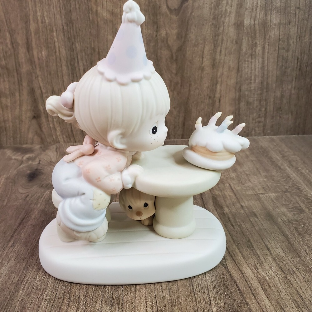Precious Moments Figurine 524298 May Your Every Wish Come True 1992 Birthday